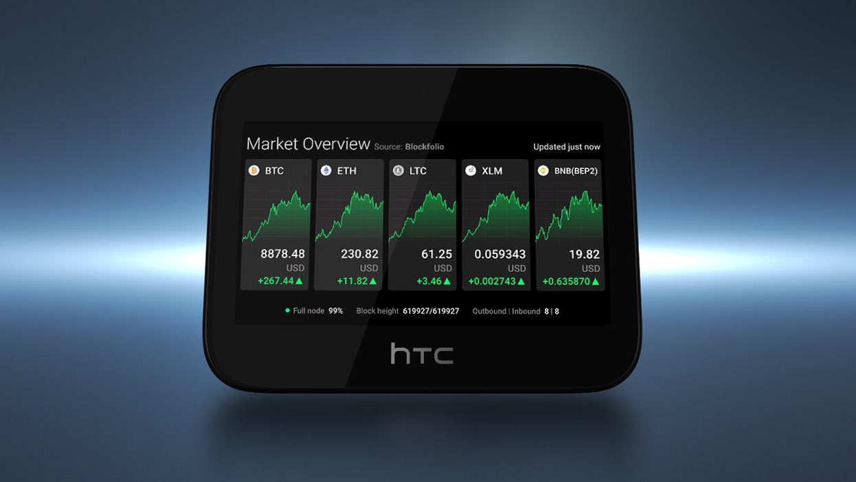 HTC EXODUS 5G Hub - Router where you can run your own Bitcoin Full Node