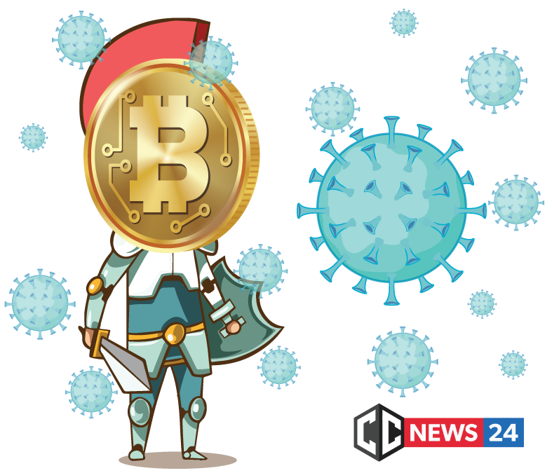 Coronavirus tests Bitcoin TRENDLINE